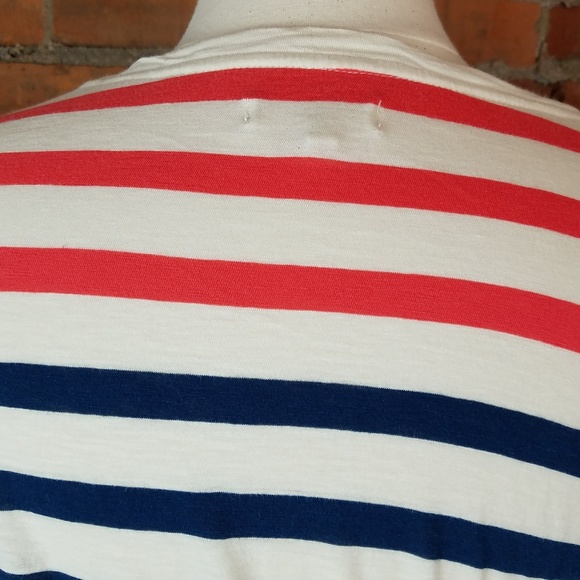 Madewell Womens Knit Top Nautical Stripes IvoryNav - Picture 6 of 7